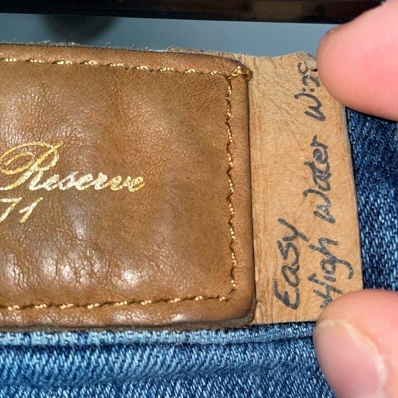 Joe's Jeans Easy Mazy High Water Mid Rise Straight Leg Distressed Ankle Pants - Picture 12 of 14